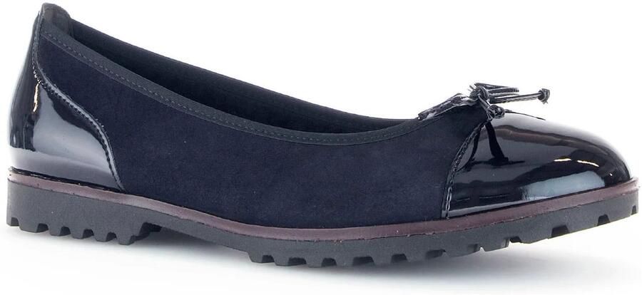Gabor Ballerina's Flats chunky slipper met comfortabele elastische afwerking - Foto 3
