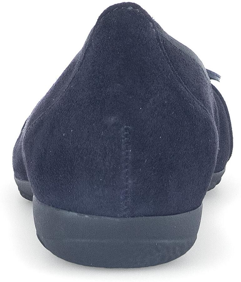 Gabor -Dames blauw donker ballerina's & mocassins