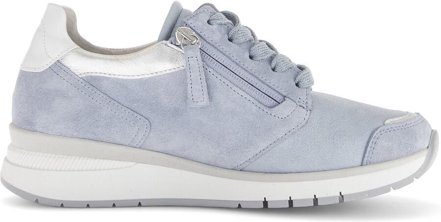 Gabor sneakers 86.307.64 lichtblauw wijdte K extra breed