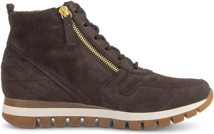 Gabor -Dames bruin donker sneakers