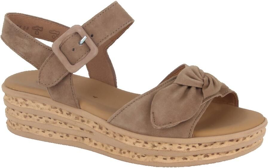 Gabor -Dames bruin licht sandalen