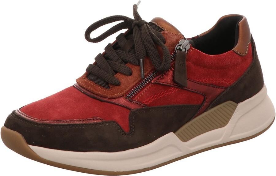 Gabor Dames Comfort veterschoenen bordeaux
