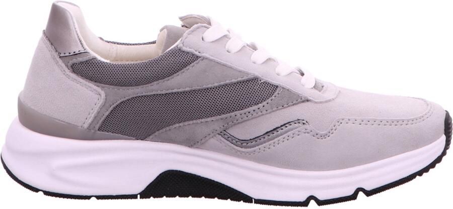 Gabor Dames Comfort veterschoenen grijs