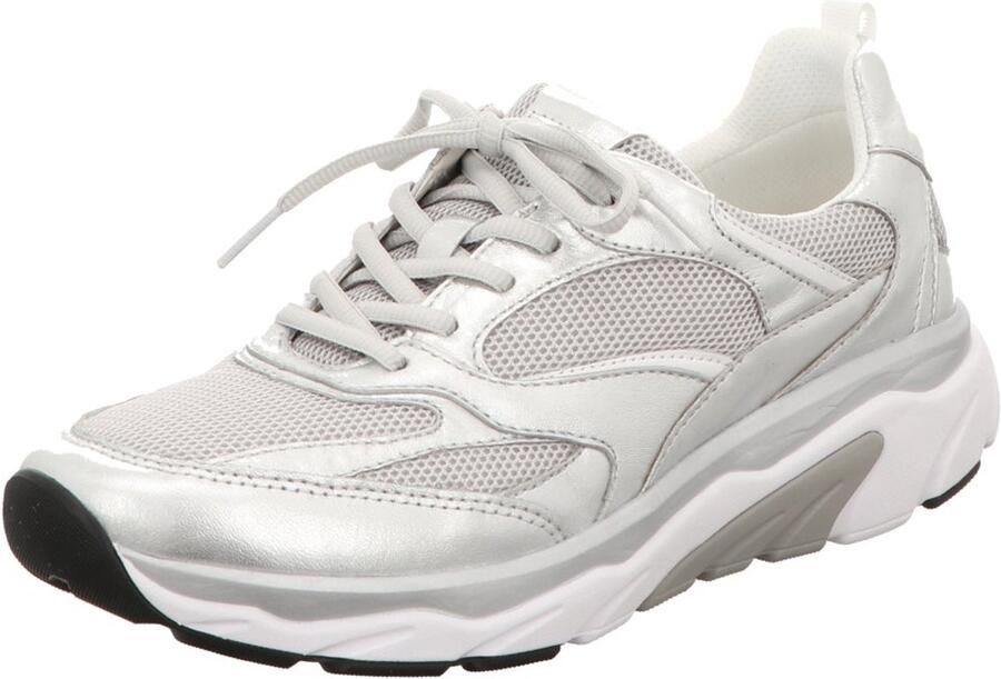 Gabor Dames Comfort veterschoenen zilver