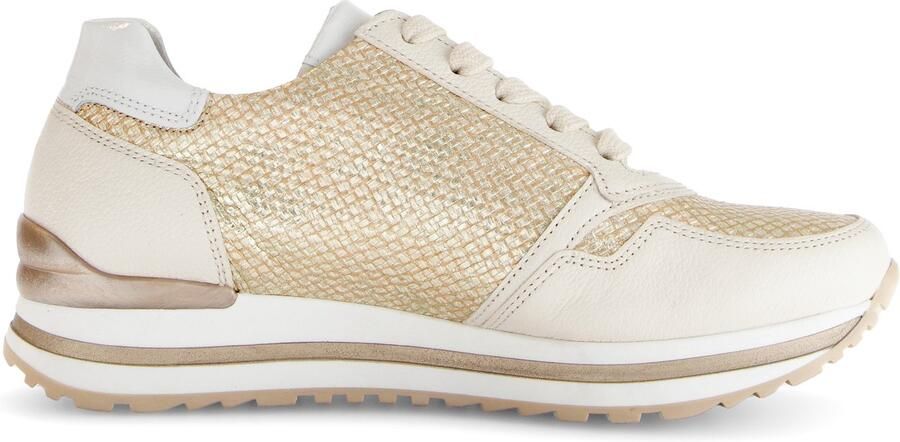 Gabor -Dames crÈme sneakers