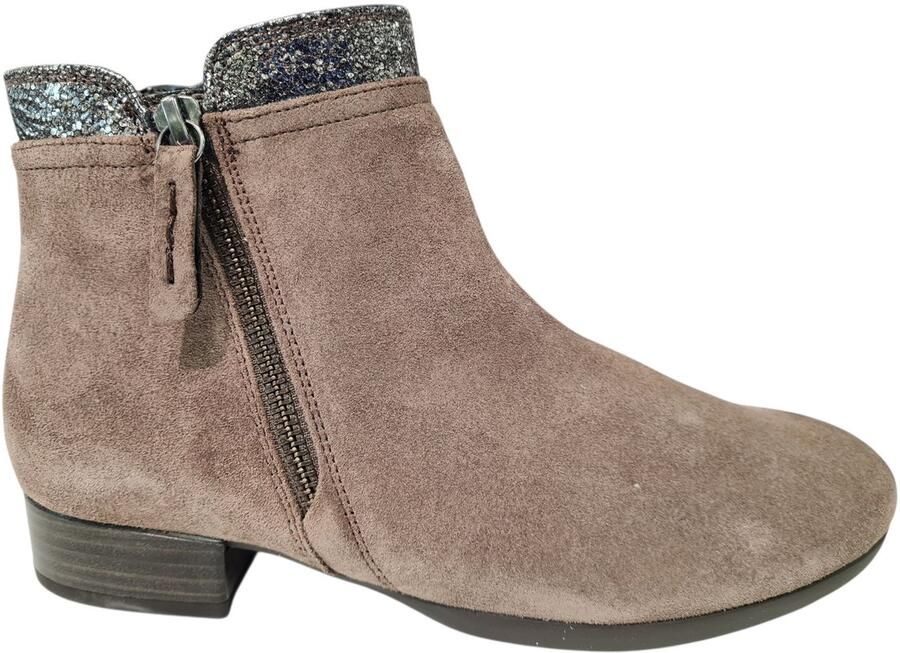 Gabor 72.718.30 dames enkellaarzen gekleed (7) beige