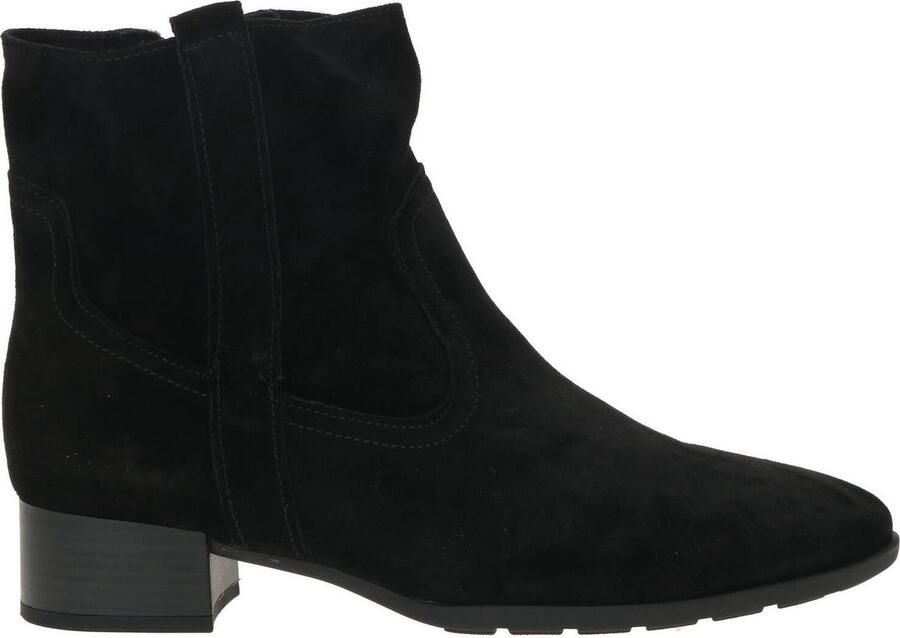 Gabor enkellaarsje 56.611.47 suede Zwart Dames