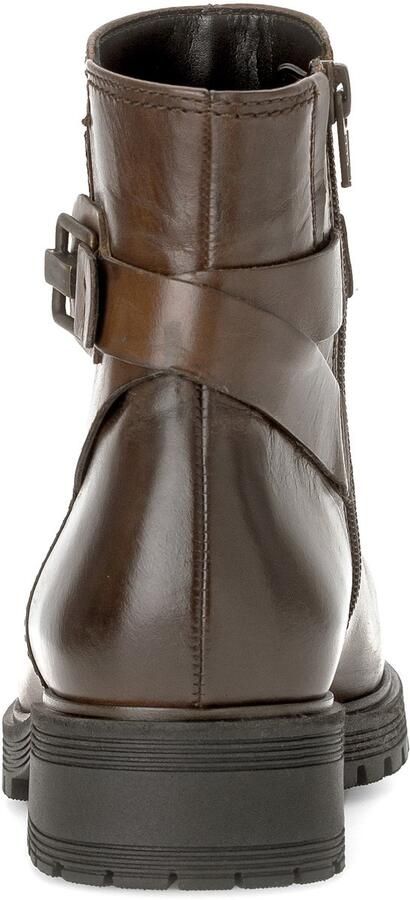 GABOR Enkellaarsjes Dames 762 Maat: 38 5 Materiaal: Leer Kleur: Camel - Foto 3