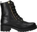 GABOR Veterboots Dames 785.1 35 5 Leer Zwart - Zwart