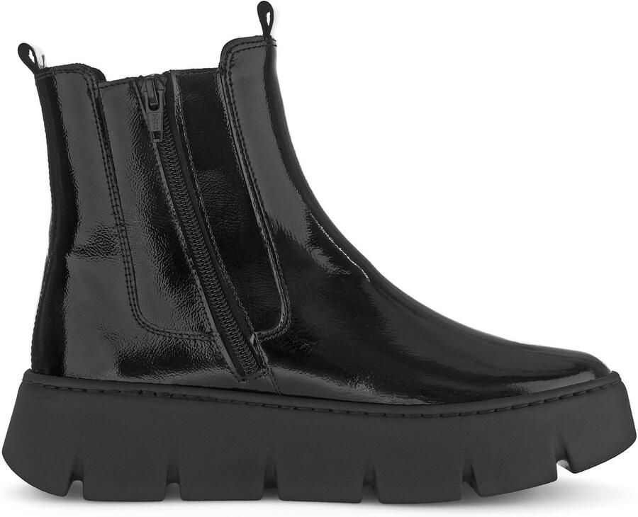 GABOR Enkelboots Dames 743.2 37 5 Lakleer Zwart - Foto 6