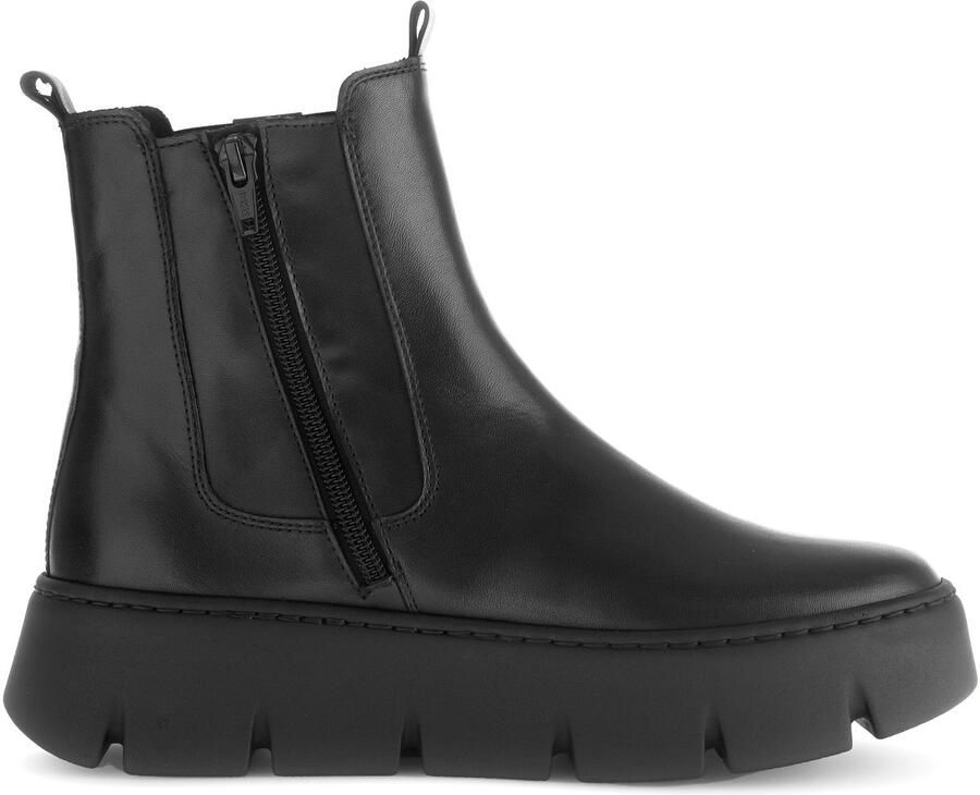 GABOR Enkelboots Dames 743.2 Maat: 42 5 Materiaal: Leer Kleur: Zwart - Foto 3