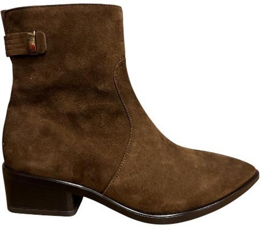 Gabor 8062.02.005 Enkellaarzen Bruin Suede Dames Bruin - Foto 6
