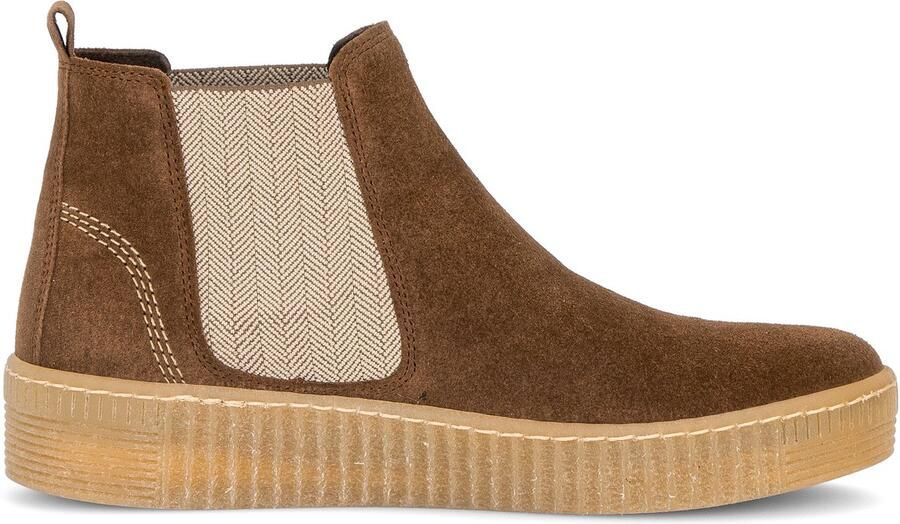 GABOR Chelsea boots beige cognac