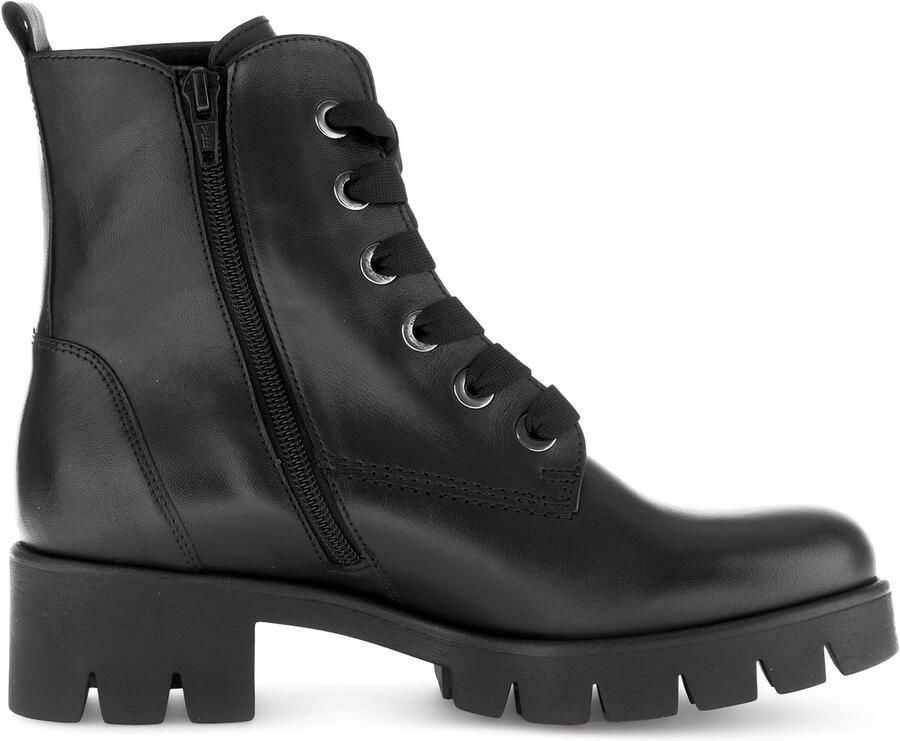 Gabor Veterlaarsjes blokhak plateau veterschoenen met best fitting comfort