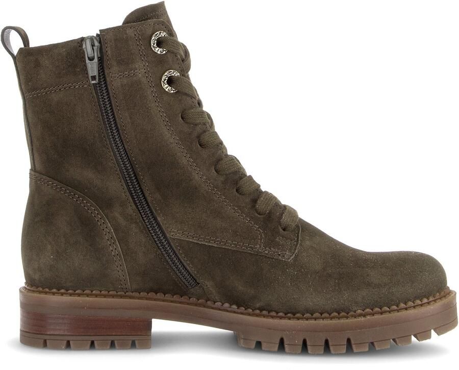 Gabor Veterboots groen Suède - Foto 4
