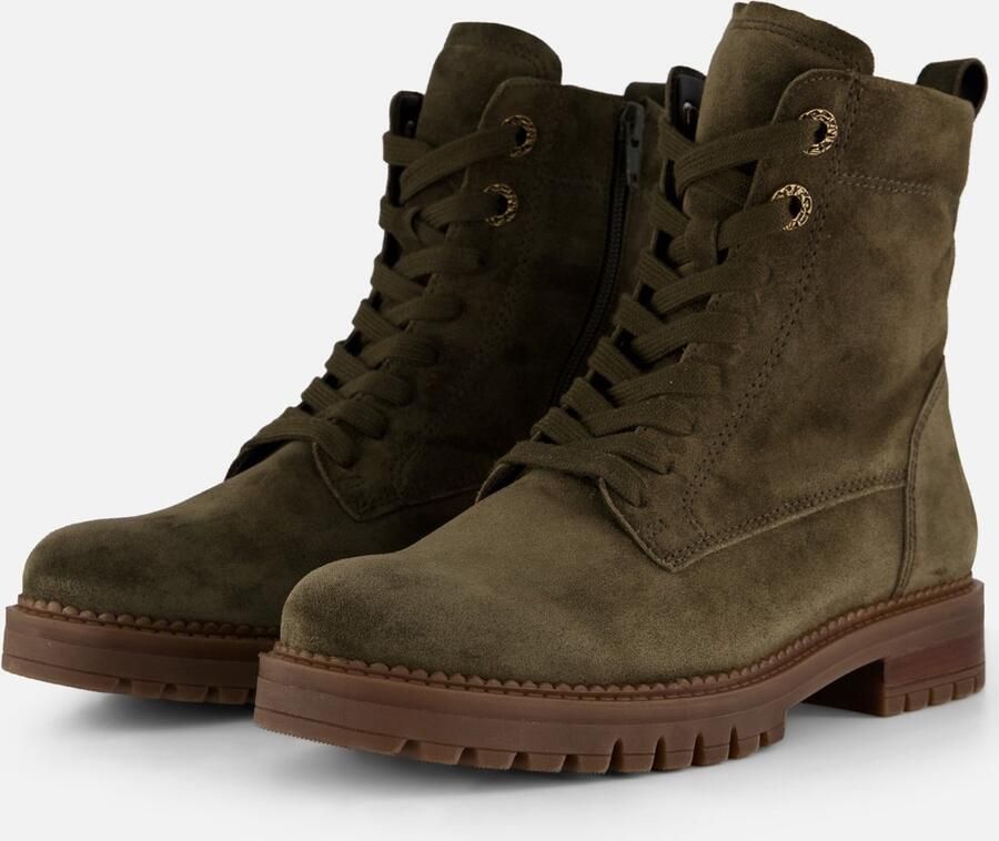 Gabor Veterboots groen Suède - Foto 3