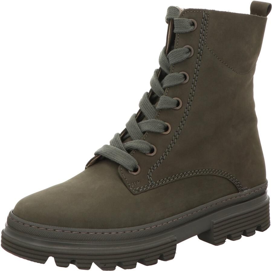 Gabor Groene Suède Biker Boots