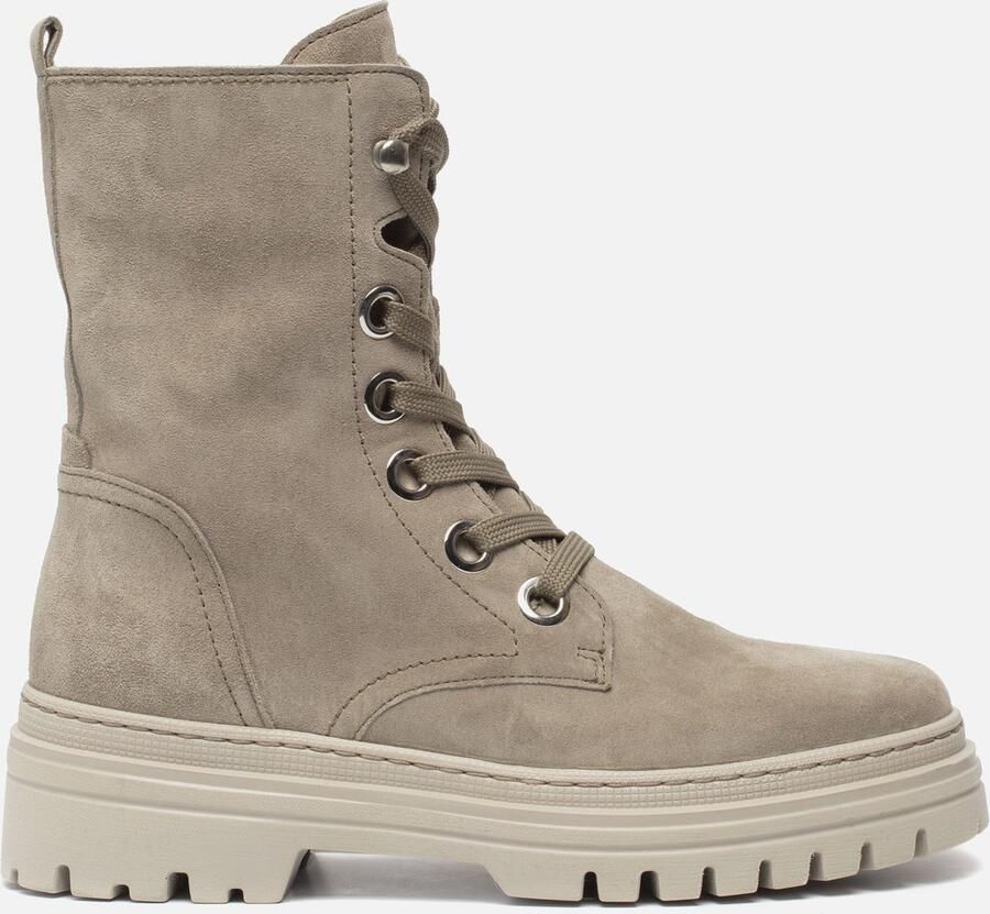 Gabor Veterboots Grijs Suede 178350 Dames