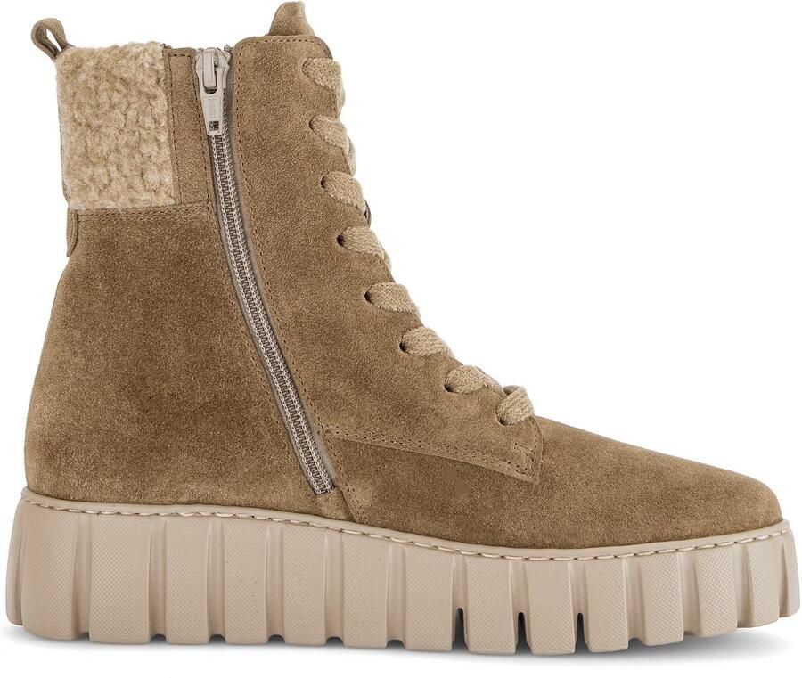 GABOR Veterlaarsjes crème ombergrijs
