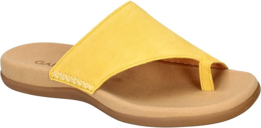 Gabor -Dames geel slippers & muiltjes