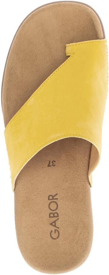Gabor -Dames geel slippers & muiltjes