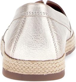 Gabor Instappers instapper comfortabele schoen platte schoenen met jute bekleed plateau