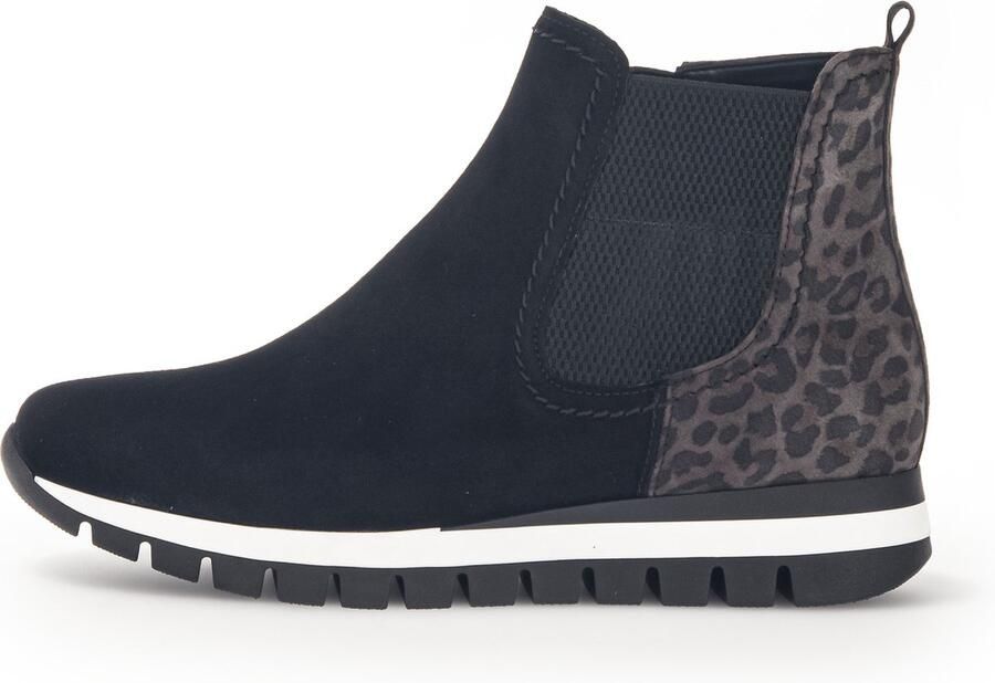 GABOR Chelsea Boots Dames 451 Maat: 36 Materiaal: Suède Kleur: Zwart - Foto 2