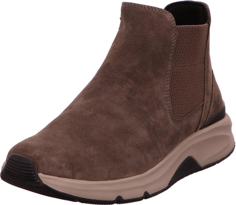 Gabor Rollingsoft Veterschoenen sleehak enkellaarsje met haken in bergbeklimmers-look