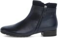 Gabor Laarsjes Pisa blokhak business schoen comfortschoen in breedte h (=zeer wijd) - Blauw