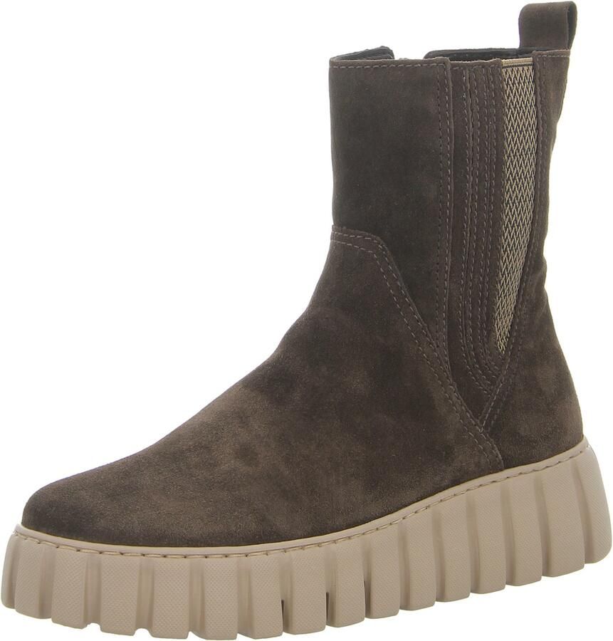 Gabor Rollingsoft Hoge veterschoenen sleehak comfortabele boots met geprofileerde rubberen loopzool - Foto 2