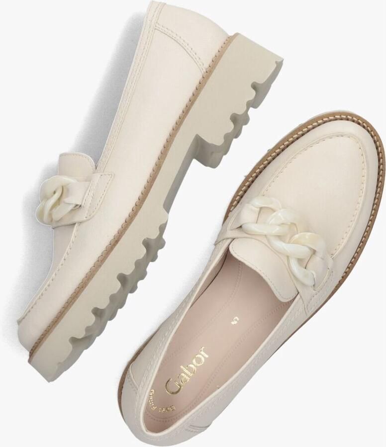Gabor Instappers Dames Instapschoenen Damesschoenen Leer 25.240 Wit - Foto 3