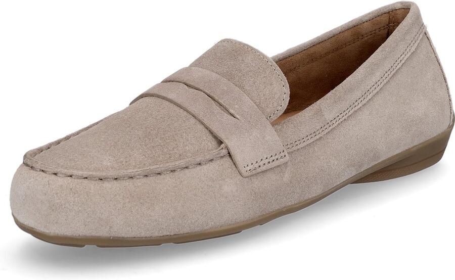 Gabor Beige suède mocassins Beige Dames