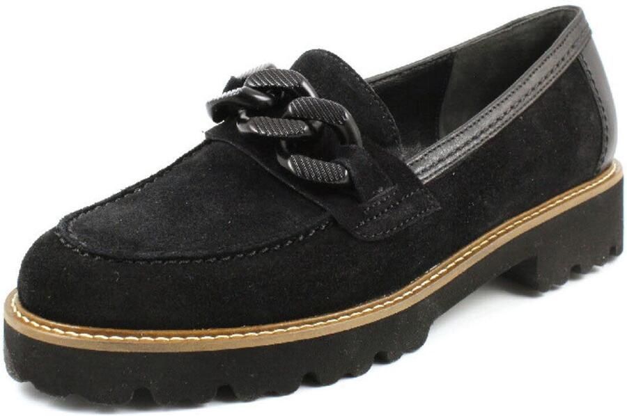 GABOR Loafers Dames 240.3 Suède Zwart