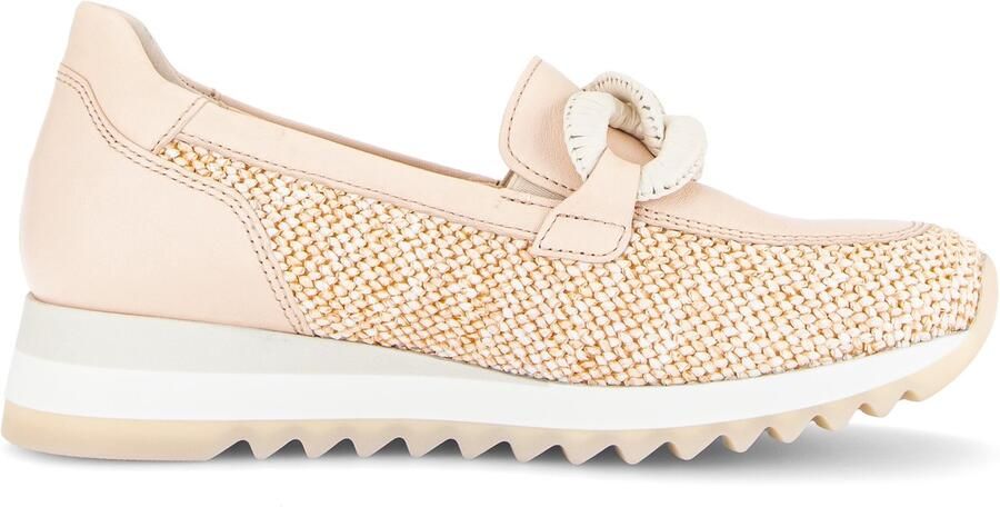 Gabor -Dames oud roze ballerina's & mocassins
