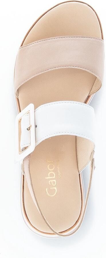 Gabor Sleehaksandaaltjes Rhodos bandensandaal zomerschoen sandaal in breedte g (=wijd) - Foto 6