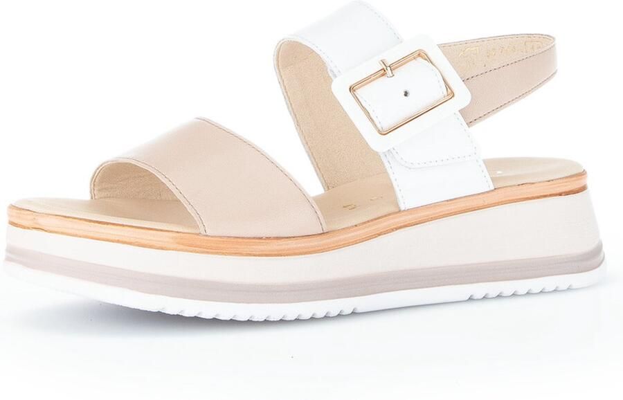 Gabor Sleehaksandaaltjes Rhodos bandensandaal zomerschoen sandaal in breedte g (=wijd) - Foto 4