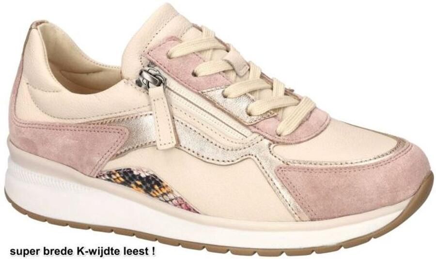 Gabor -Dames oud roze sneakers