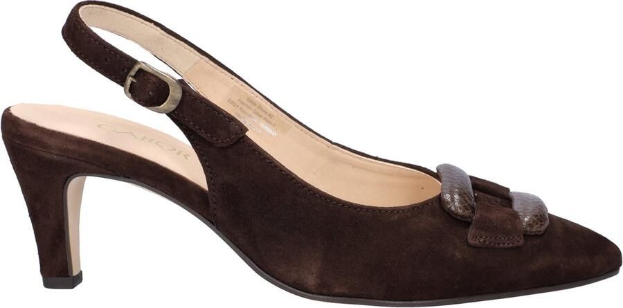 Gabor dames pump Bruin