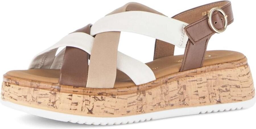 Gabor Dames Sandaal Bruin Beige Artikel - Foto 7