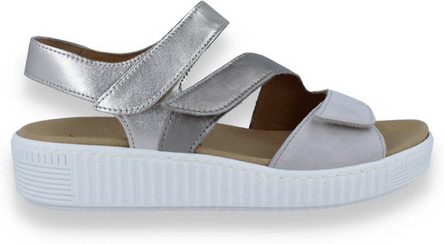 Gabor Dames Sandaal Goud beige F Breedte