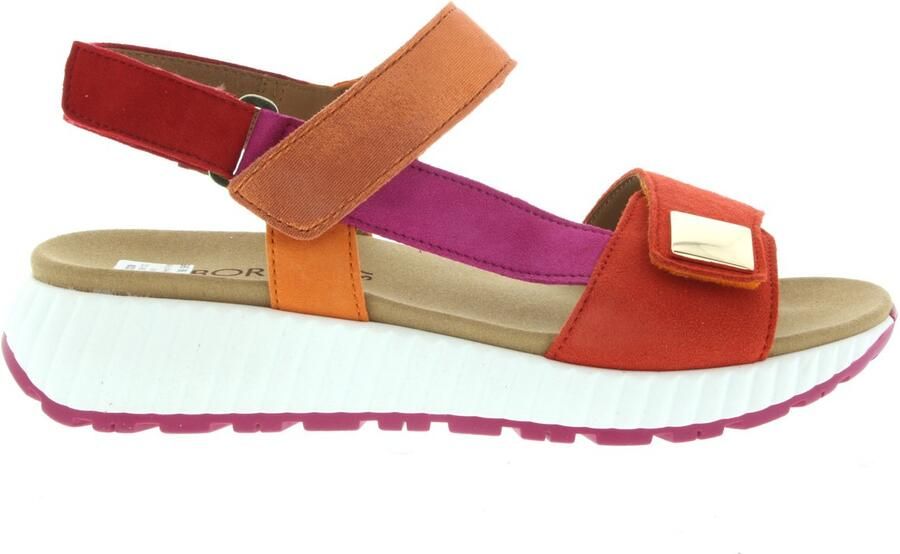 Gabor Dames Sandalen 84.582.33 Best Fitting Multi