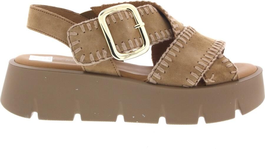 Gabor Dames Sandalen 84.751.14 Best Fitting Bruin