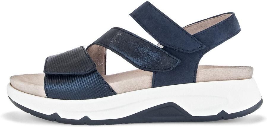 Gabor Damen Sandale bequem in blau