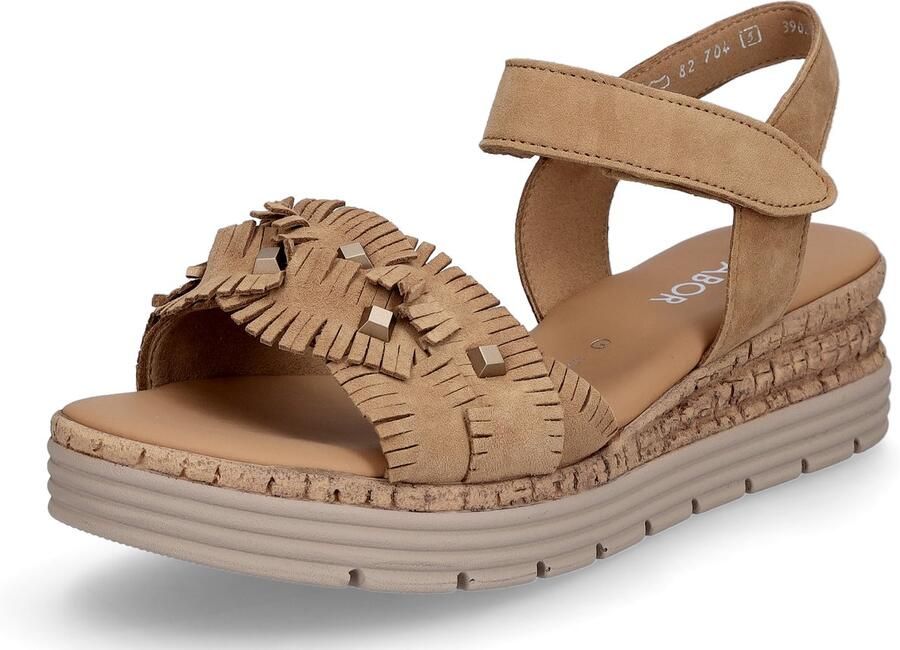 Gabor Dames sandalen Artikel 82.704.35 Cognac - Foto 6