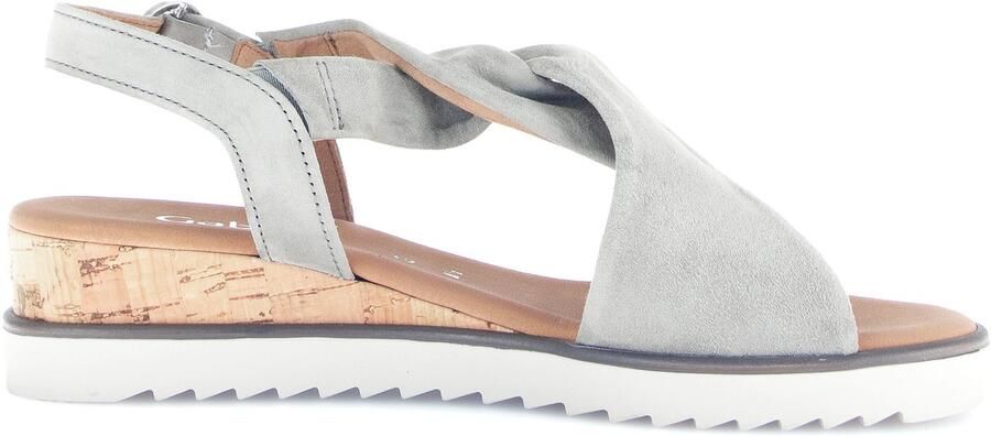 Gabor Damen Sandalette Genua in grau - Foto 4