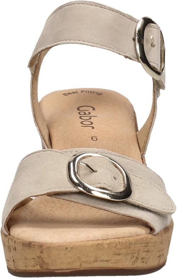 Bruin Tinten 764.1 Sandalen Dames Taupe - Foto 3