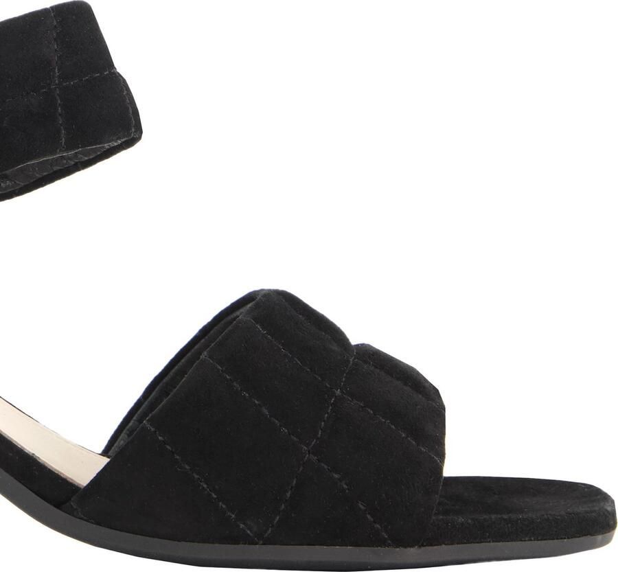Gabor Zwarte Suède Sandalette met 6cm Hak Black Dames - Foto 2