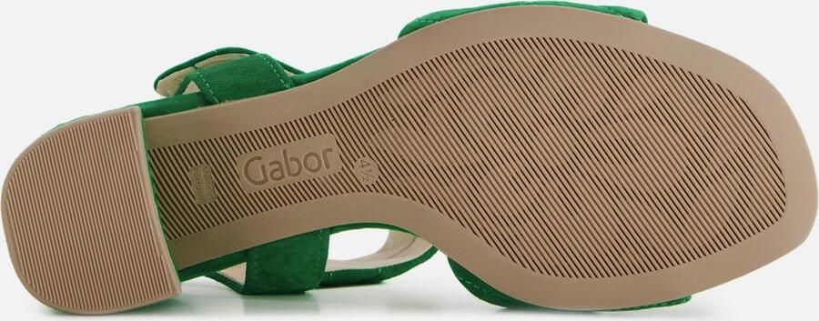 Gabor 21.711.19 Samth. Verde-sandalen met hak-pumps - Foto 7