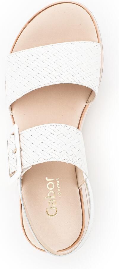 Gabor 22.744.60 Dames Sandalen Wit - Foto 7
