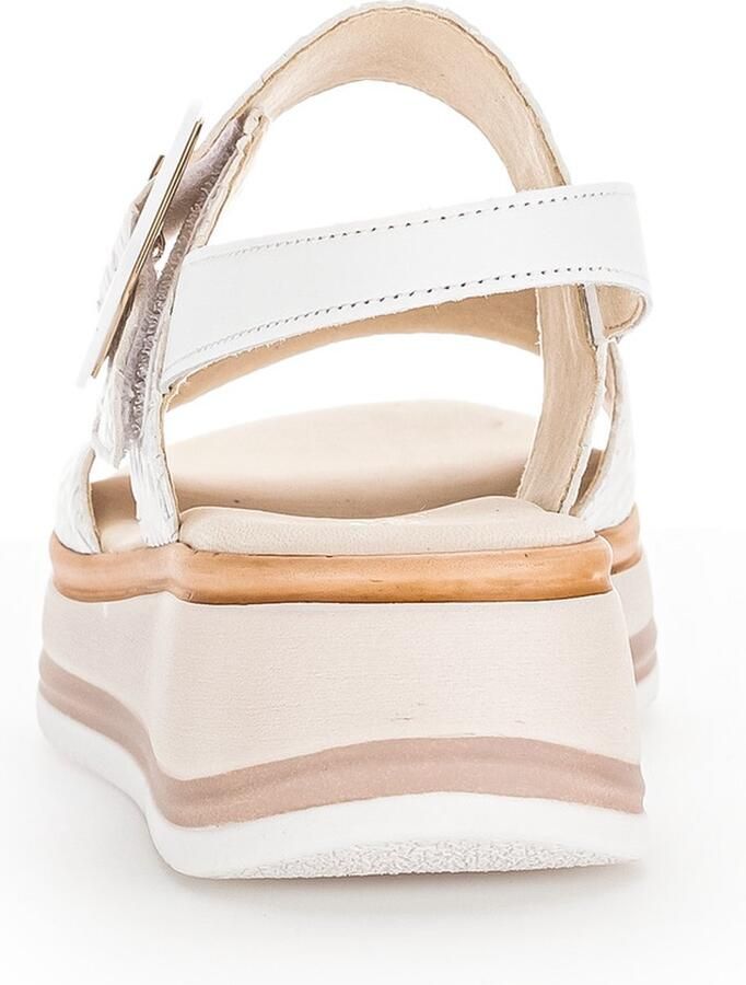 Gabor 22.744.60 Dames Sandalen Wit - Foto 3
